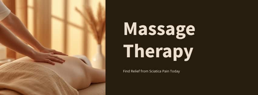 Massage for sciatica pain relief in San Diego - professional therapist treating lower back and sciatic nerve pain
