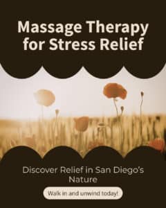 Massage for anxiety in San Diego — natural anxiety relief at Happy Head Massage