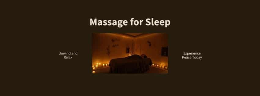 Massage for better sleep in San Diego - relaxing spa environment at Happy Head Massage