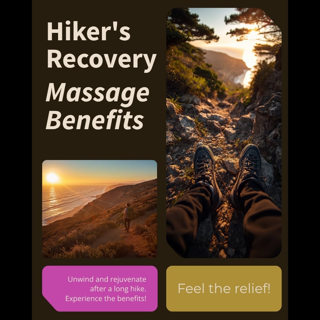 Massage for hikers in San Diego — recovery bodywork at Happy Head Massage