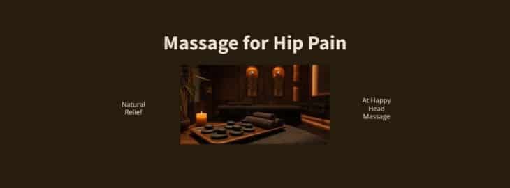 Dimly lit Asian-inspired spa room — massage for hip pain in San Diego at Happy Head Massage