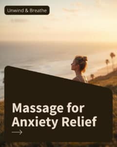 Massage for anxiety in San Diego — peaceful San Diego coastal scene at golden hour representing calm and stress relief
