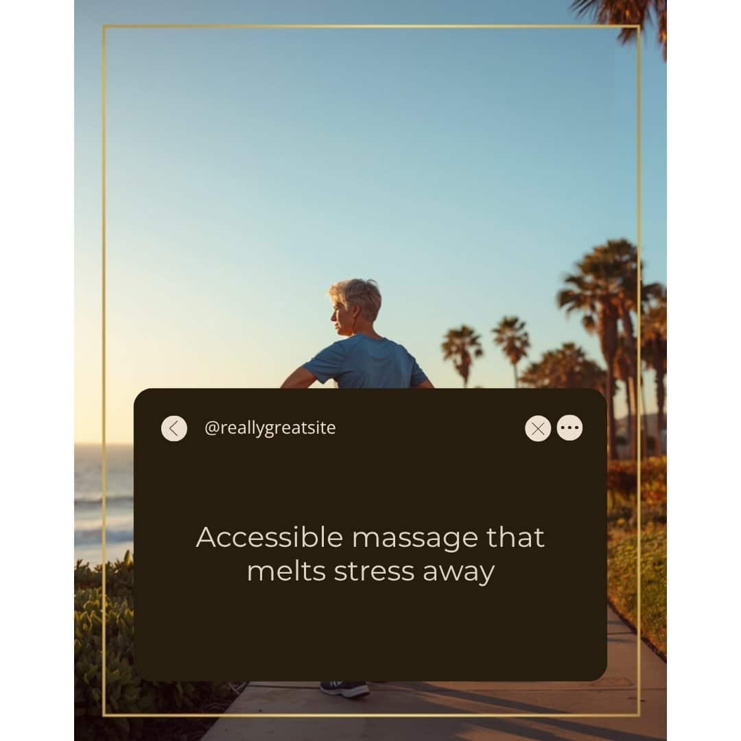 Massage for hip pain in San Diego — active adult outdoors at a coastal park gently stretching the hip after a walk