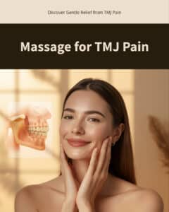 Massage for TMJ pain in San Diego — calm person finding relief from jaw tension and tension headaches