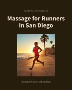Massage for runners in San Diego — Happy Head Massage recovery bodywork