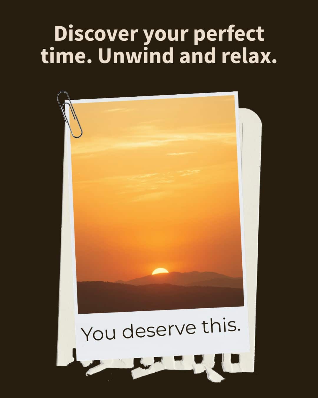 Sunset over San Diego hills — best time of day to get a massage
