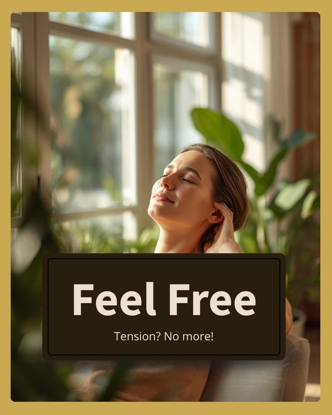 Massage for teachers in San Diego — relaxed person resting in a bright sunlit room after the school year