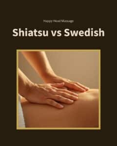 Therapist blending shiatsu and Swedish massage techniques — shiatsu vs Swedish massage guide